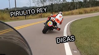 O PIRULITO REY É BEM VINDO QUANDO A PISTA ESTÁ MEIO MOLHADA E FRIA | DICAS DE PILOTAGEM