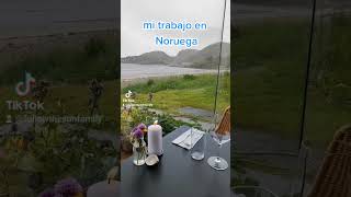 Mi trabajo en Noruega ¿Comerías con estas vistas? #noruega #viajar #emigrar #restaurants #norway