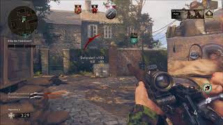 Call Of Duty: WW2 Fast Sniper Killstreaks & Quickscoping Ft. Ess Nerve (WAR GAMEMODE MONTAGE #1)