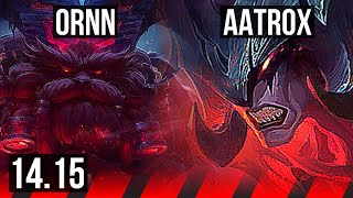 ORNN vs AATROX (TOP) | 1200+ games, 6/3/17, Rank 11 Ornn | NA Challenger | 14.15