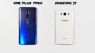 Samsung Galaxy J7 Vs One Plus 7Pro | Speed Test & Comparison