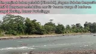 Heboh Pemancing Temukan Bom di Sungai Klawing Purbalingga