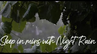 Over an Hour of Gentle Night Rain: Soundscape for Sleep, Meditation, Relaxation and Stress Relief