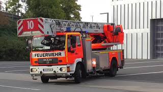 [Feuerwache 10] Einsatzfahrten Löschzug 10 + GW-A und Rettungsdienst sowie HLF und NEF Wache 5