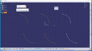 16. CATIA Sketcher 강좌 - Spline, Connect 스케치