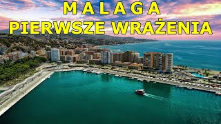 MALAGA Pierwsze wrażenia, parque de Malaga, Costa del Sol i zielone papużki :) ujęcia z drona 2019