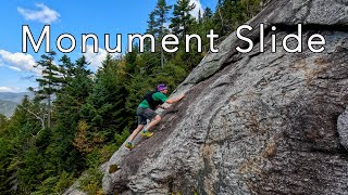 Monument Slide | Climbing Kilburn Mountain in the Adirondacks