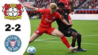 Bayer Leverkusen VS Holstein Kiel 2-2 Highlights | Bundesliga 2024/2025