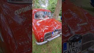 Sogut wie verschwunden. Renault Dauphine in mega Zustand. Massenheim 2024.  Oldtimer,Classic Car,