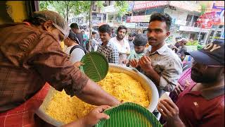 UNLIMITED CHICKEN BIRYANI 100rs ONLY || HYDERABAD STREET FOOD BIRYANI || INDIAN FOOD