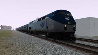 Run8 - Running Amtrak 710 to Bakersfield!