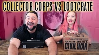 MARVEL COLLECTOR CORPS #CivilWar VS LOOTCRATE #Quest | Kill4Sport