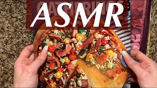 ASMR | GLOSSY MAGAZINE PAGE TURNING | SOFT WHISPERS | SPRING RECIPE IDEAS FOR THE GRILL | 1 HOUR