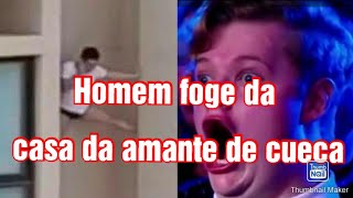 Homem foge da casa da amante de cueca e morre