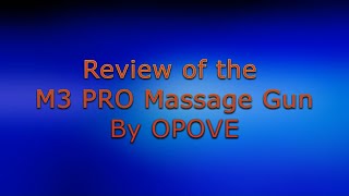 Massage Gun Pro Review