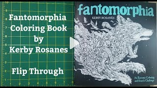 Fantomorphia Coloring Book by Kerby Rosanes - Flip Through