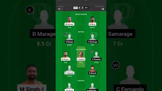 RGD vs RCC match dream11 team production। RGD vs RCC match dream 11 team।#shorts #ytshorts #dream11