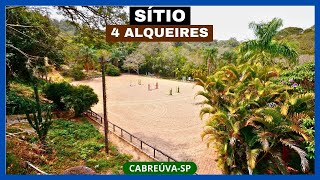 Sítio de 4 alqueires à venda em Cabreúva-SP.