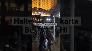 Wajah Baru Halte Bundaran HI Jakarta