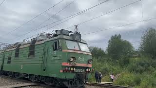 «Спасибо бригаде!» ВЛ80СК-160/357 с грузовым поездом по Рзд. Айгир