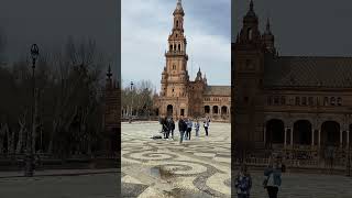 Plaza de España, Seville, Spain #travel #shorts