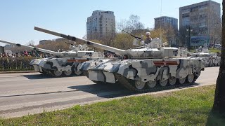 Парад военной техники. Хабаровск. День победы.  9 мая 2022г.