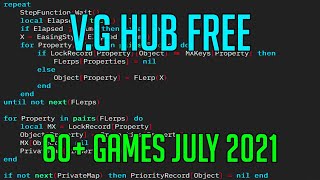 V.G FREE SCRIPT HUB ROBLOX | HACK/SCRIPT | OVER 60+ GAMES!