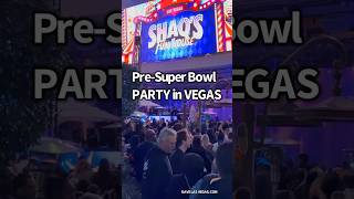 SHAQ’S FUN HOUSE SUPER BOWL PARTY #vegas #vegasnightlife #nightlife #superbowl #lasvegaslocals