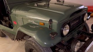 Toyota Land Cruiser old jeep