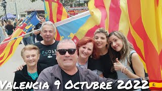 VALENCIA 9 OCTUBRE🇪🇦 Mascletá en la plaza del ayuntamiento💥🤗