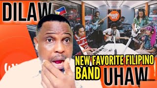 Dilaw - Uhaw (Reaction) LIVE ON WISH 107.5 BUS | New Favorite Filipino Band | ​⁠​⁠