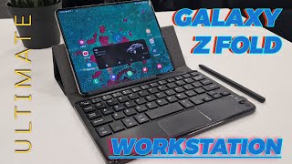 Galaxy Z Fold4 - The Ultimate Workstation Keyboard