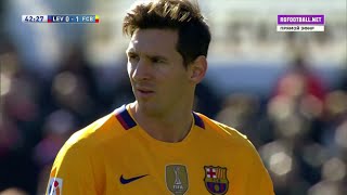 Lionel Messi vs Levante La Liga Away 2015-16 (07/02/2016) HD 720p