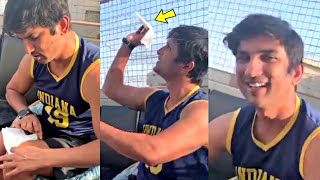 Sushant's UNSEEN Video Making Paper ROCKET For her Girlfriend Rhea Chakraborty