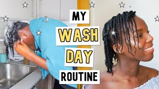 WASH DAY ROUTINE AFTER PROTECTIVE STYLE TYPE 4C FINE HAIR