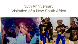 These are two of the locations that Whitney Houston visited 30 years ago in South Africa