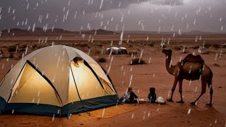 Rain in the Sahara Desert | Sahara Desert | Relaxing Rain Sound