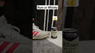 Rum or Whisky? #canyoustandonit #asmr