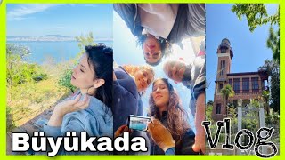 BÜYÜKADA VLOG | BENİMLE BİR GÜN | AYA YORGİ KİLİSESİNE GİTTİK | FAYTONSUZ BİR ADA