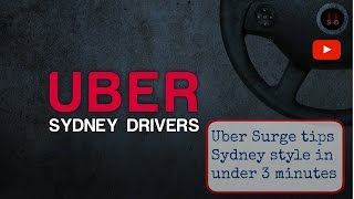 Uber surge tips Sydney style in under 3 minutes