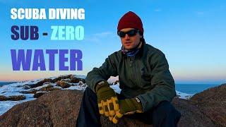 Scuba Diving Water that is Below 0°C  (4K) Newfoundland, CANADA