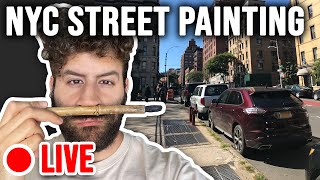 Let's Paint a NYC Street Scene in Watercolor | LIVE 🎨🔴