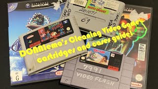 Cleaning Video Game cartridges and cases guide! - DONNIemo