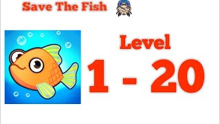 save the fish Level 1 - 20 ❤️ #shorts