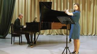 S.Prokofiev - Sonata for flute and piano - Moderato (Yulia Garanikova and Aleksey Scherbakov)