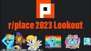 R/place Lookout (just chilling and placing pixels.(Brony Faction)