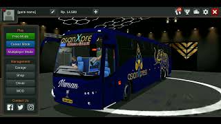 asian express livery for Volvo b9r | bussid | bus simulator Indonesia | indian mods | Kerala mods