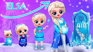 ¡Las Aventuras de Elsa Frozen! 30 Manualidades Para LOL OMG