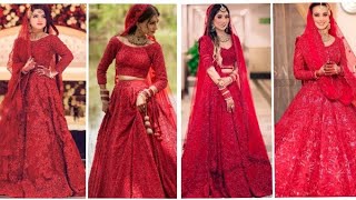 Bridal Red lehanga designs 2022/Red lehanga Choli designs #lehanga