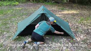 Tarptent Dipole 1 DW Setup